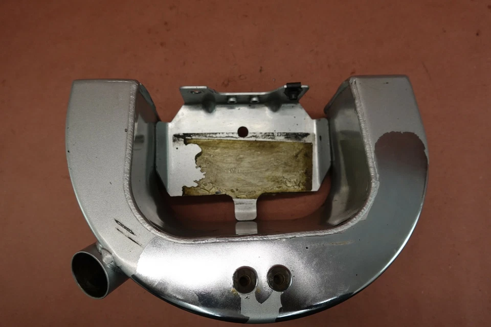 Harley-Davidson Softail Fat Boy 2000-2005 tanque de aceite bolsa de aceite cromada Foto 3 de 4