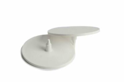 DON Bowlers Marker weiß mit Stacheln Kunststoff Bowling Zubehör - 10er Pack