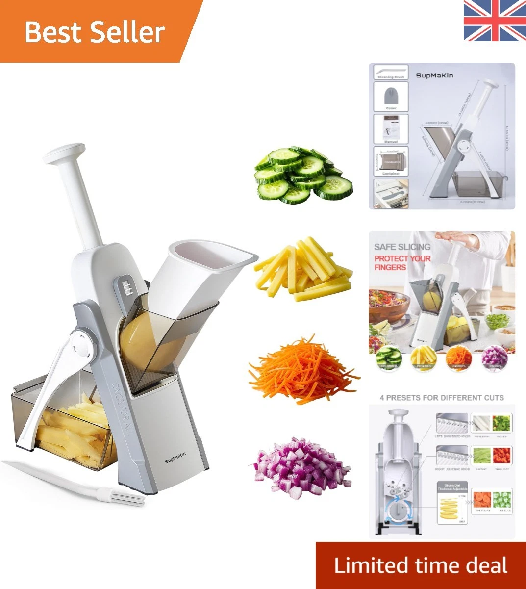 Versatile Vegetable Chopper with 40 Thickness Settings - Ultimate Kitchen Gadget
Opens in a new wind