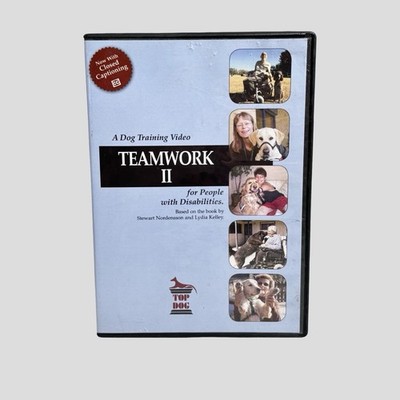 Teamwork II Dog Training For People With Disabilities DVD Closed Captioned