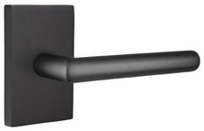 Emtek 5052STURH Stuttgart Right Handed Non-Turning Two-Sided - Black