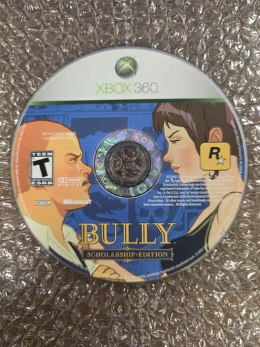 Bully Scholarship Edition (Microsoft Xbox 360, 2008) Tested And Working