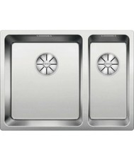 Blanco  ANDANO 340/180-U St/Steel  Left Hand Bowl Undermount Double Bowl Sink