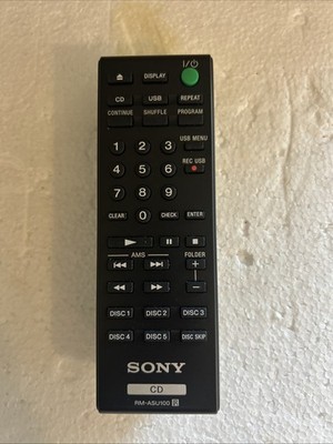 Sony RM-ASU100 TESTED Remote