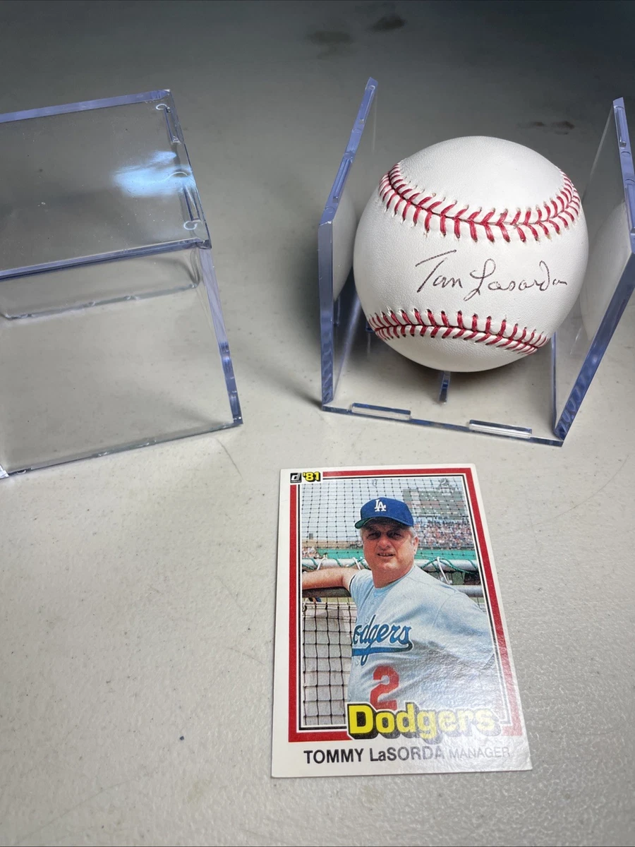 Tommy Lasorda Original Autographed Baseball MLB Balls Just Listed 2026