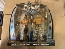 WWE Wrestlemania 22 Rey Mysterio Matt Hardy Jakks Pacific Wrestling Figure WWF
