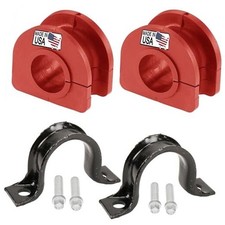 PAIR Front Sway Bar CODE RED Bushing Kit FITS Escalade, Silverado, Avalanche,
