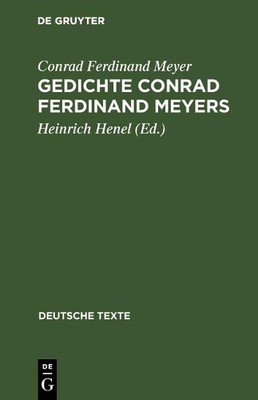 Conrad Ferdinand Meyer Gedichte Conrad Ferdinand Meyers (Hardback)