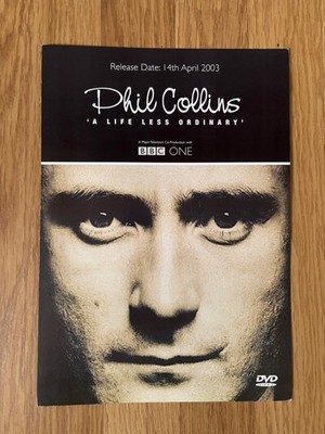 PHIL COLLINS (Genesis) A Life Less Ordinary 2003 Promo / Marketing Brochure ~ EX