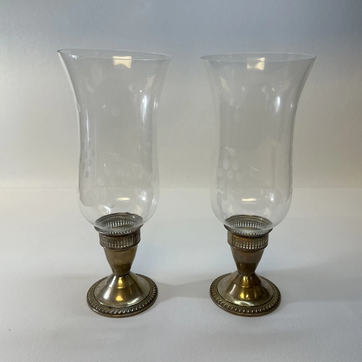 Duchin Creation In Antique Us Sterling Silver Candlesticks