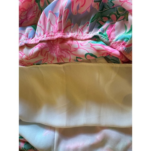 Lilly Pulitzer Kleid Damen 6 Rosa Blüten Blumen Destini Maxi Neu mit Etikett Preppy Boho - Bild 13 von 15