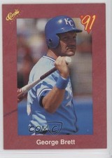 1991 Classic Update Red Travel Edition George Brett #T70 HOF 1g4