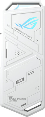 ROG Strix Arion White M.2 Nvme SSD Enclosure-Usb3.2 Gen 2X1 Type-C (10Gbps), Dua