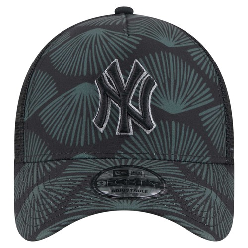 New Era Truckermütze Herren schwarz New York Yankees 9FORTY A-Rahmen verstellbar - Bild 2 von 6