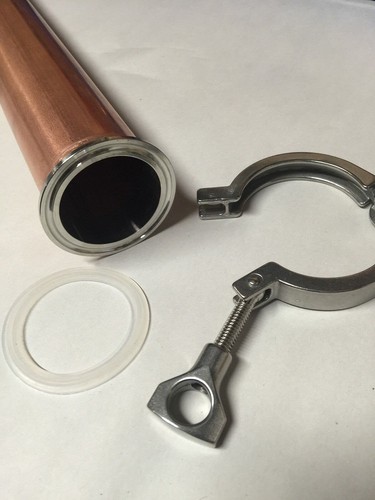 Beer Keg Still Adapter Kit Replacement 2 Inch Tri Clamp Ferrule And Gasket