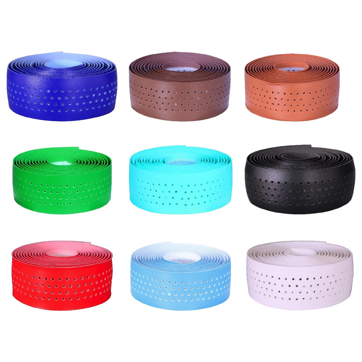 MARQUE Hex Bicycle Handlebar Tape - Road Bike Handle bar Tape 2PCS per Set (Black