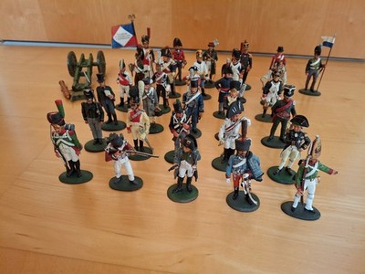 Auswahl verschiedener Del Prado Cavaleri Sammelfigur Zinnfigur Aufstellfigur
