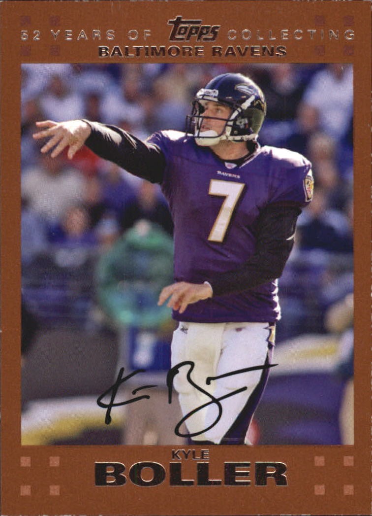 2007 Topps Football "Parallel" Cards