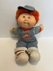 1993 Cabbage Patch Kid Ruff n Tuff Boy Doll Red Hair Freckles CPK  Xavier Robert