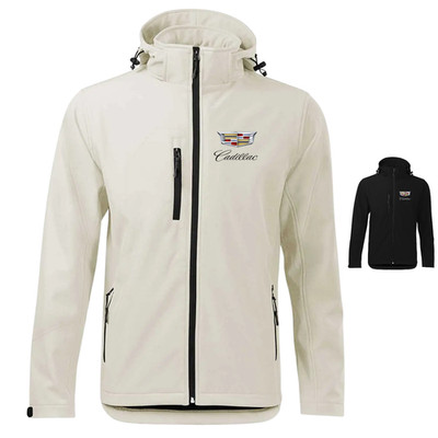 Cadillac Corse F1 Softshell Bekleidung Herren Regenjacke Winter