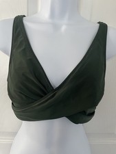 Dark Green Bikini Top Size L