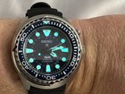 Rare Seiko Prospex PADI SUN065 Kinetic 5M85-0AB0 GMT Diver Blue Dial Watch Men