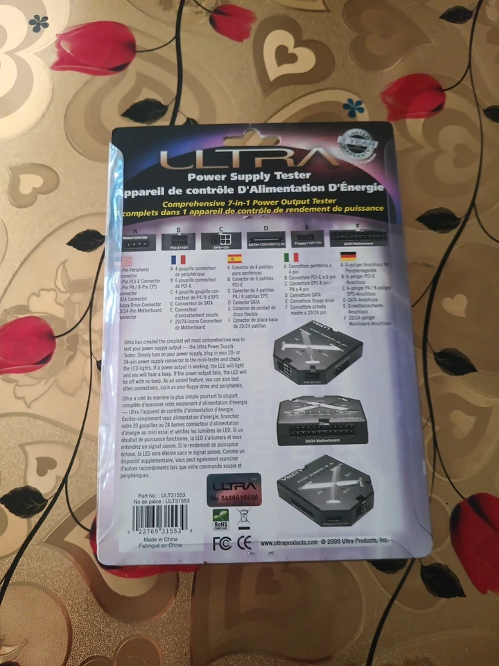 ULTRA Power Supply Tester - Comprehensive 7-in-1 Power Output Tester BRAND NEW - Image 4 of 4