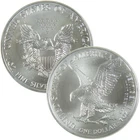 2021 American Silver Eagle 2 Coin Set Uncirculated Bullion Collectible