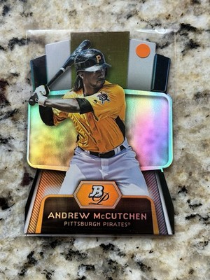 2012 Bowman Platinum Cutting Edge Stars Die-Cut Andrew McCutchen #CES-AM 0hl