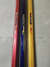 3 Rare Vintage Stx Lacrosse Shafts One C405 And Two Cu31