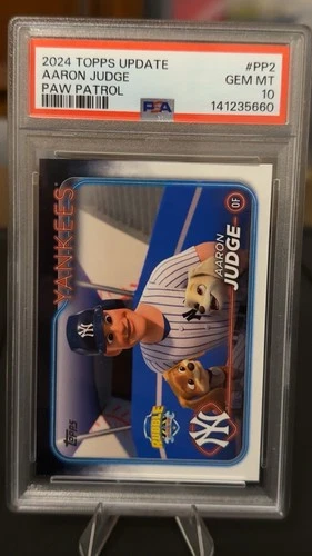 2024 Topps Update Series - Paw Patrol Aaron Judge Aaron Judge #PP-2 PSA 10