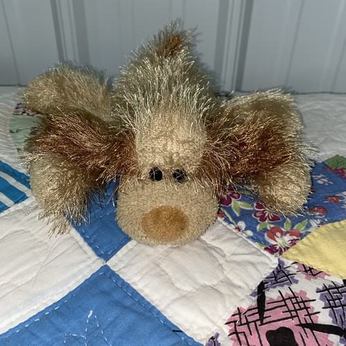TY Shreds Dog Punkies Plush, 2002, Bean Bag Stuffed Animal Toy Puppy