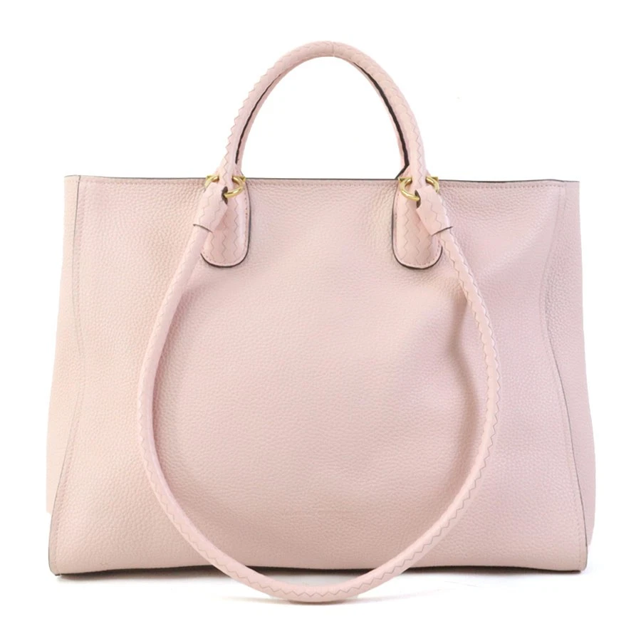 Ferragamo — Auth Salvatore Ferragamo Gancini Handbag Shoulder Bag Pink/Gold Leather h32206k