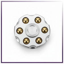 Metal Alloy Rotating Cylinder Spinner Fidget