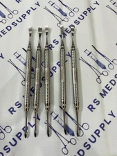 Hu-Friedy # 9 Periosteal Elevators Molt Double End Lot of 5 PCS