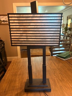Uttermost Table Lamp with Rectangular Shade