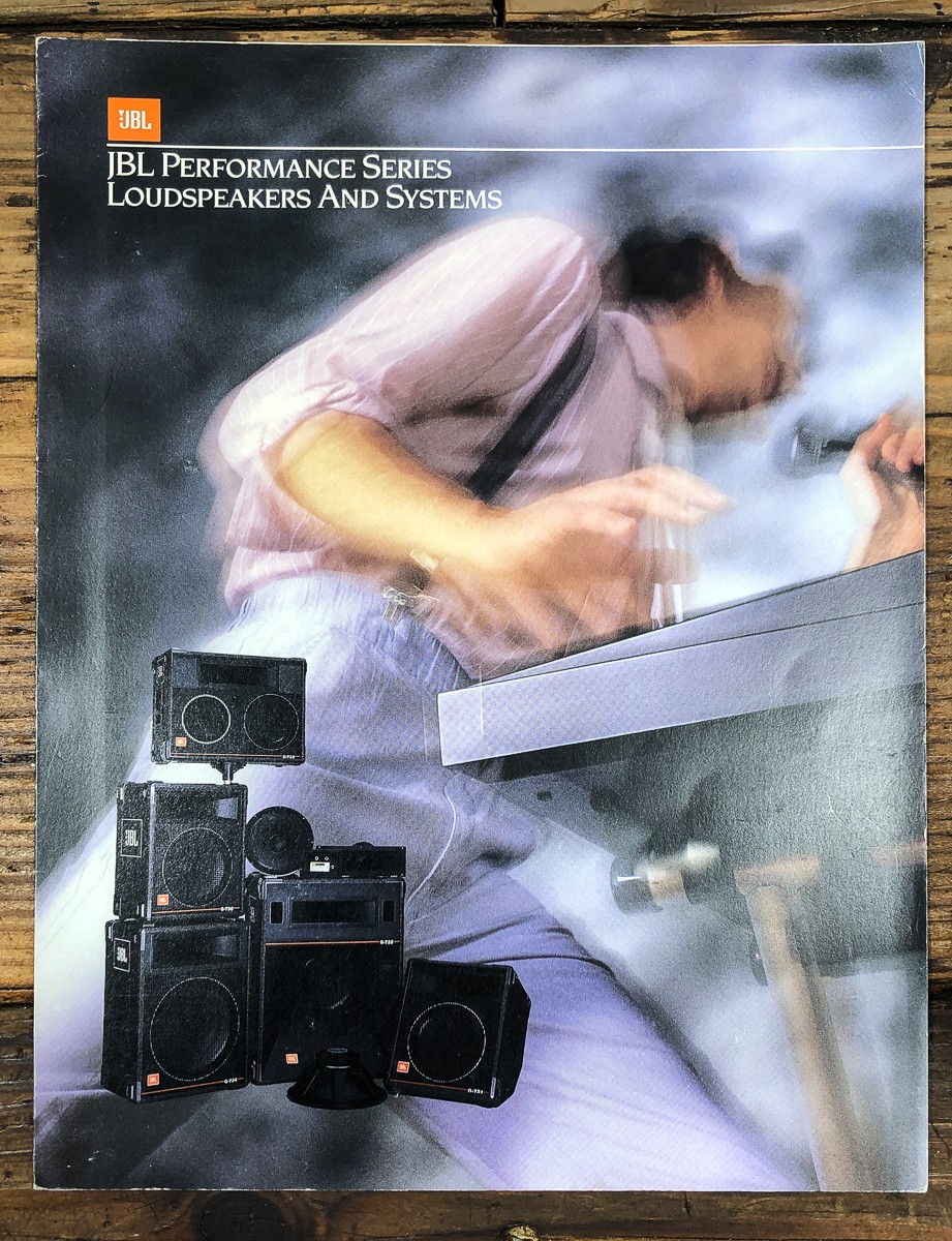 JBL Performance Series G-730 -731 -732 -734 Dealer Brochure *Original*