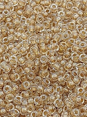 25gr Miyuki Seed Beads 11/0 Sparkling Metallic Gold Lined Japanische Perlen