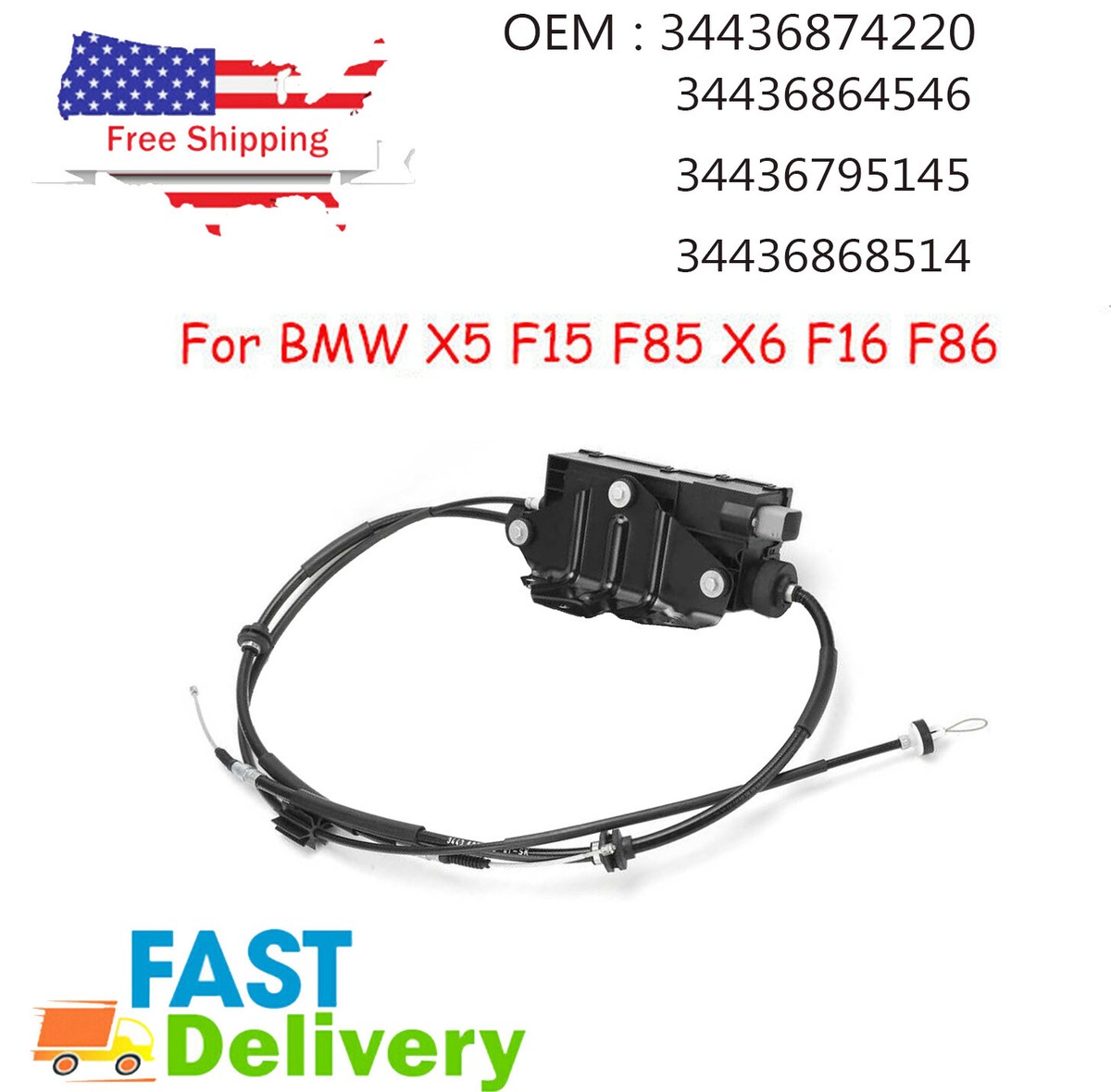 Unità Di Controllo Attuatore Freno Di Stazionamento 34436874220 Per BMW X5 F15, X6 F16 - Sostituto OEM - Foto 6
