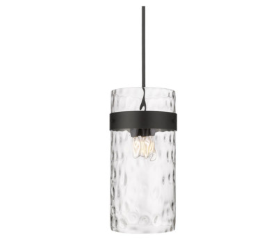Z-Lite 3035P12-MB Fontaine 4 Light Pendant 24.5''H x 13'' W in Matte Black *READ*