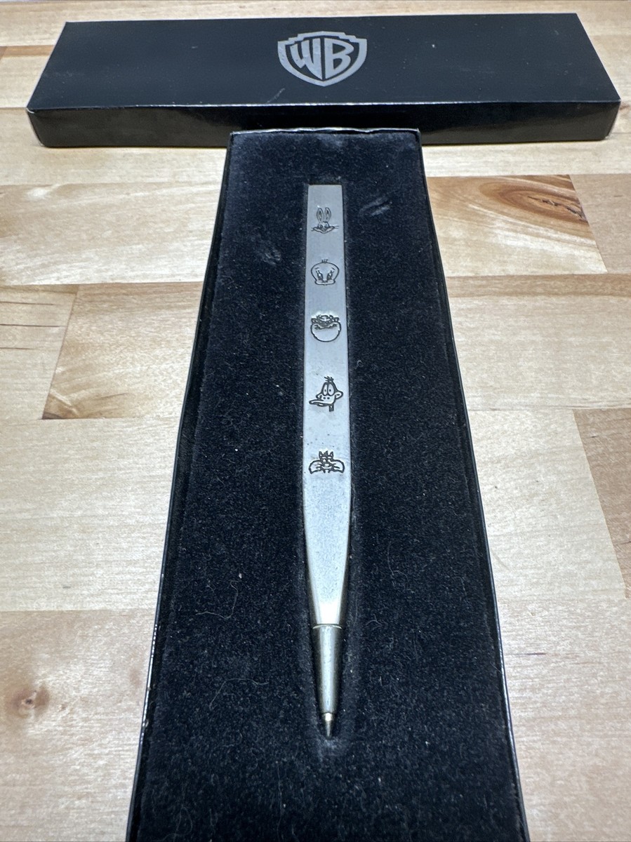 2枚NEW FANCYACCESORIESWarner WB ワーナーブラザーズ Warner Brothers Collectibles Chrome Triangle Pen RARE | eBay