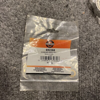 #ad Briggs and Stratton Washer Sealing Replacement 692255 $4.86