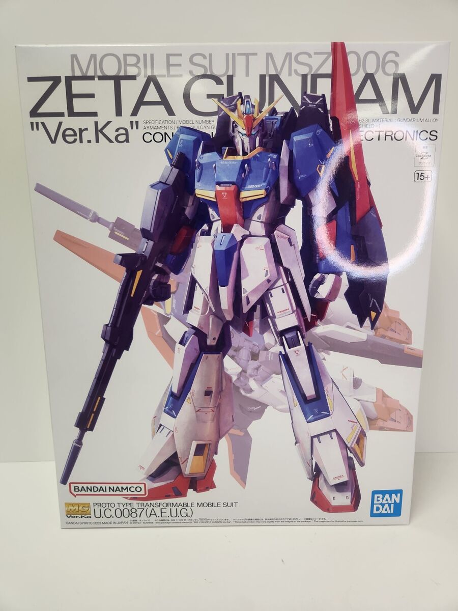 Bandai Gundam Master Grade Zeta 1/100 Model Kit - 2615240 Bandai Gundam Master Grade Zeta 1/100 Model Kit - 2615240