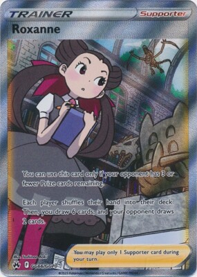Roxanne GG66/GG70 Ultra Rare Crown Zenith Pokemon TCG | eBay