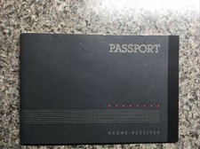 1984 VINTAGE Escort Passport Radar Detector OWNERS MANUAL CINCINNATI MICROWAVE