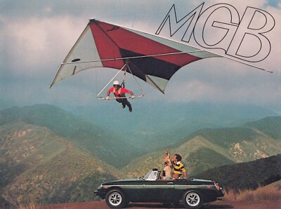 MGB MG B ROADSTER Oldtimer Sportscar Prospekt Brochure 1976 USA 16