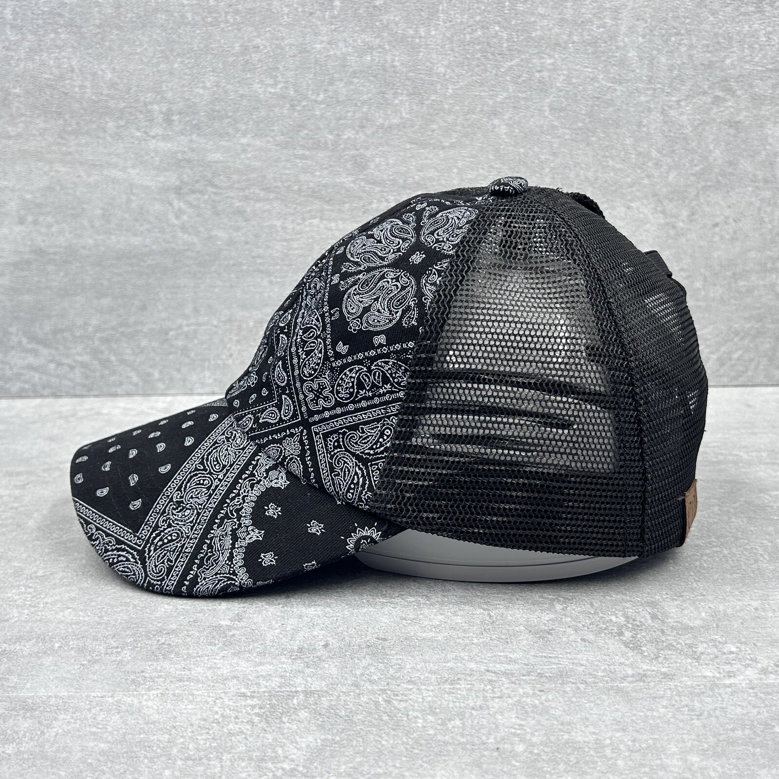 C.C. Exclusive cappello da donna berretto da baseball REGOLABILE rete posteriore coda di pony