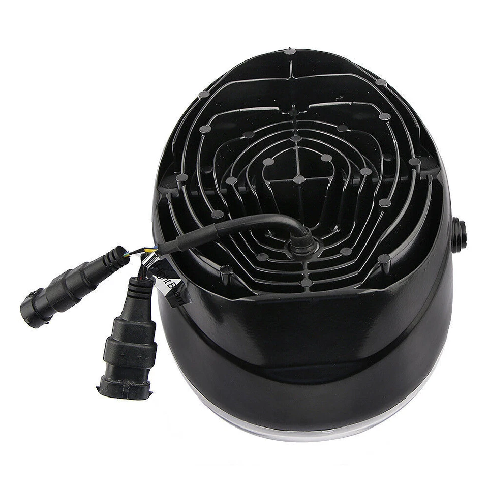 Faro LED negro para Harley Davidson VROD V-Rod VRSC VRSCA VRSCDX Muscle VRSCF Foto 3 de 4