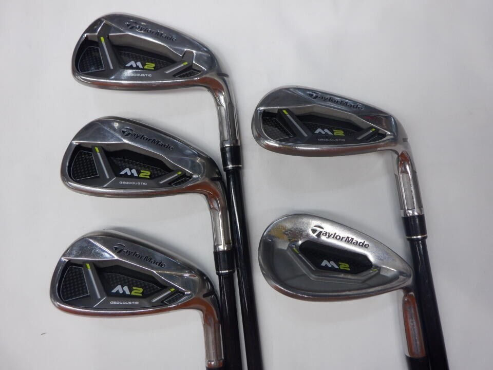 TaylorMade M2 US アイアン8本セット（5〜9/P/A/S） TaylorMade M2 2017 US Irons #5-9.P.A.S(8Clubs)/REAX/Flex:S