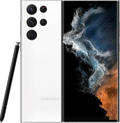 The Price of NEW Samsung Galaxy S22 Ultra SM-S908U1 – 256GB – Phantom White (Unlocked) | Samsung Phones